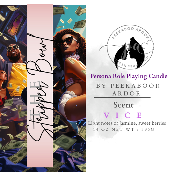 The Stripper Bowl Role Playing Persona Candle-Scent: Vice