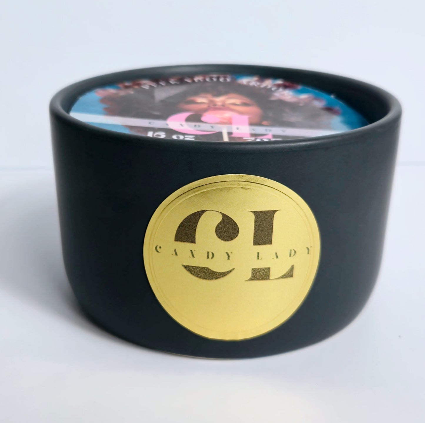 The Candy Lady Role Playing Persona Candle -Scent: Bom Bom
