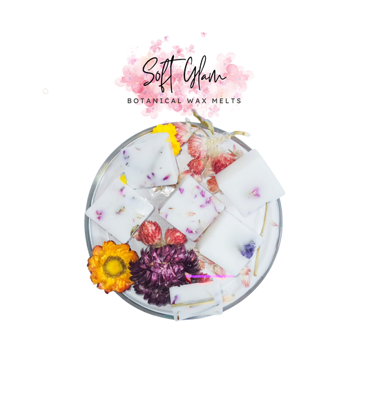 Soft Glam-Artisian Wax Melts: The Botanical Series